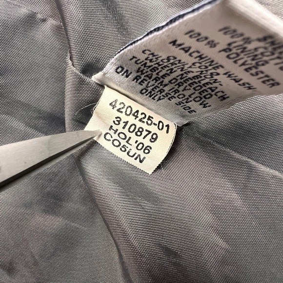 Vtg Y2K GAP Cotton Blazer Sport Coat Jacket Men XL 46R Black Tailored Academia - Picture 14 of 16